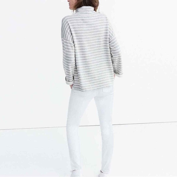Madewell Note Funnel Neck Pullover - Picture 2 of 9